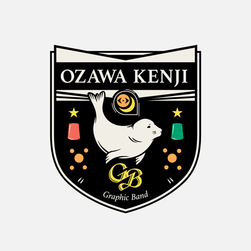 OZAWA KENJI Graphic Band / Badge Design