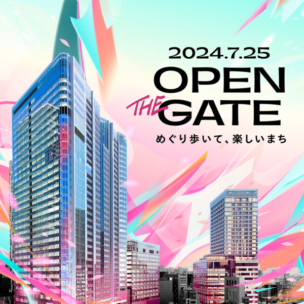 Shibuya Sakura Stage “OPEN THE GATE” / KV Design